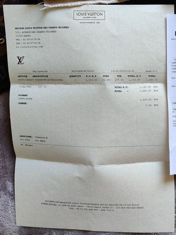 fake louis vuitton receipt with custom name|authenticate a louis vuitton bag.